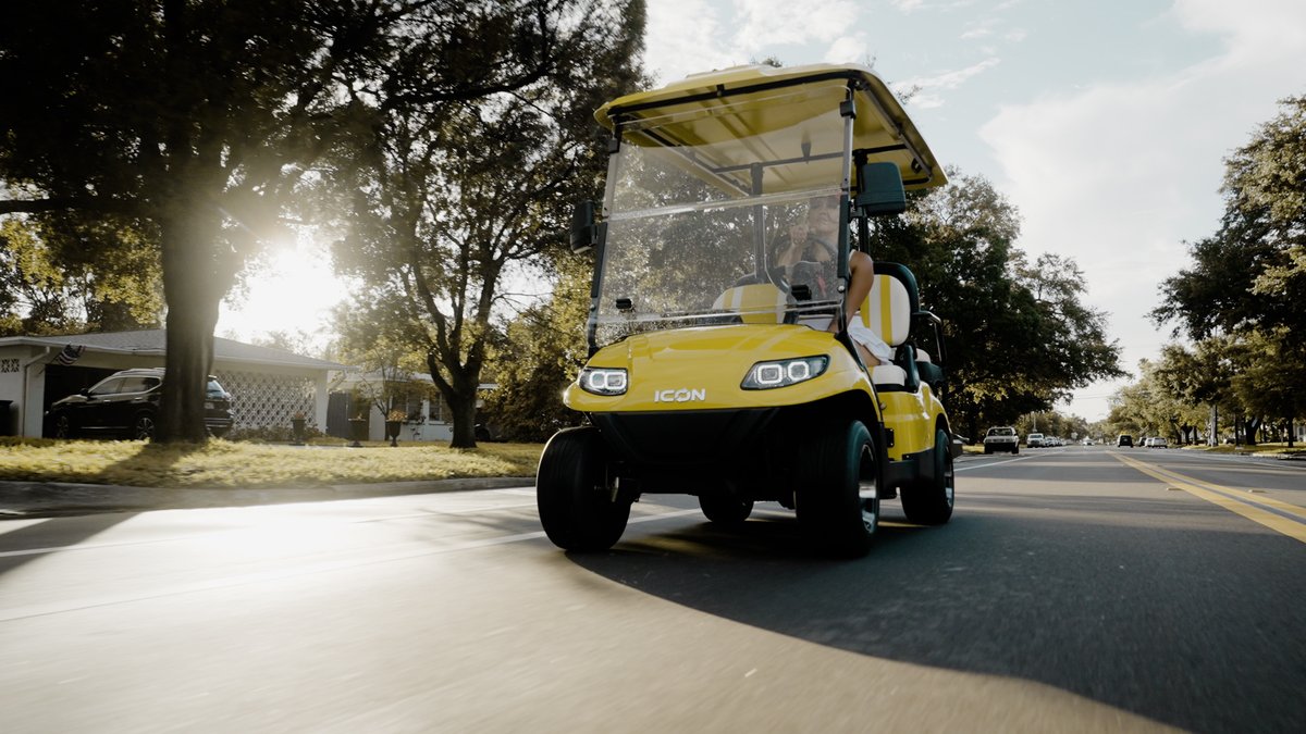 _IconEV's tweet photo. Mondays are meant for new beginnings. 💛 🔌 ☀️ 🔋

Where will your ICON Electric Vehicle take you?

#iconev #iconelectricvehicles #gogreen #lowspeedvehicle #lsv #beanICON https://t.co/iSHKJmtTUQ