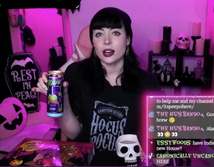 HusbandoThe's tweet photo. @AlaniNutrition when is the @itspeepohere collab gonna happen? #1 consumer of Witch’s Brew…just sayin 👀 #thiswitch https://t.co/sr9Fe6RNrp