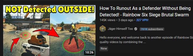 VarsityGamingTV's tweet photo. This is the type of pristine content the Siege community needs. Straight up promoting exploits. https://t.co/xE6OGz0cae