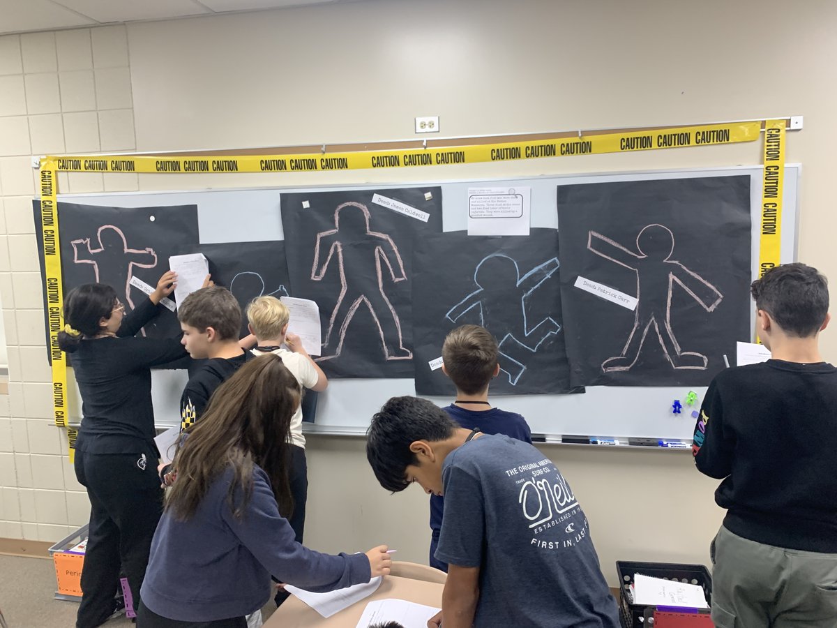 Boston Massacre Crime Scenes are under investigation in 7th-grade classrooms! #marlowe158 <a href="/kalarson158/">Karen Larson</a>