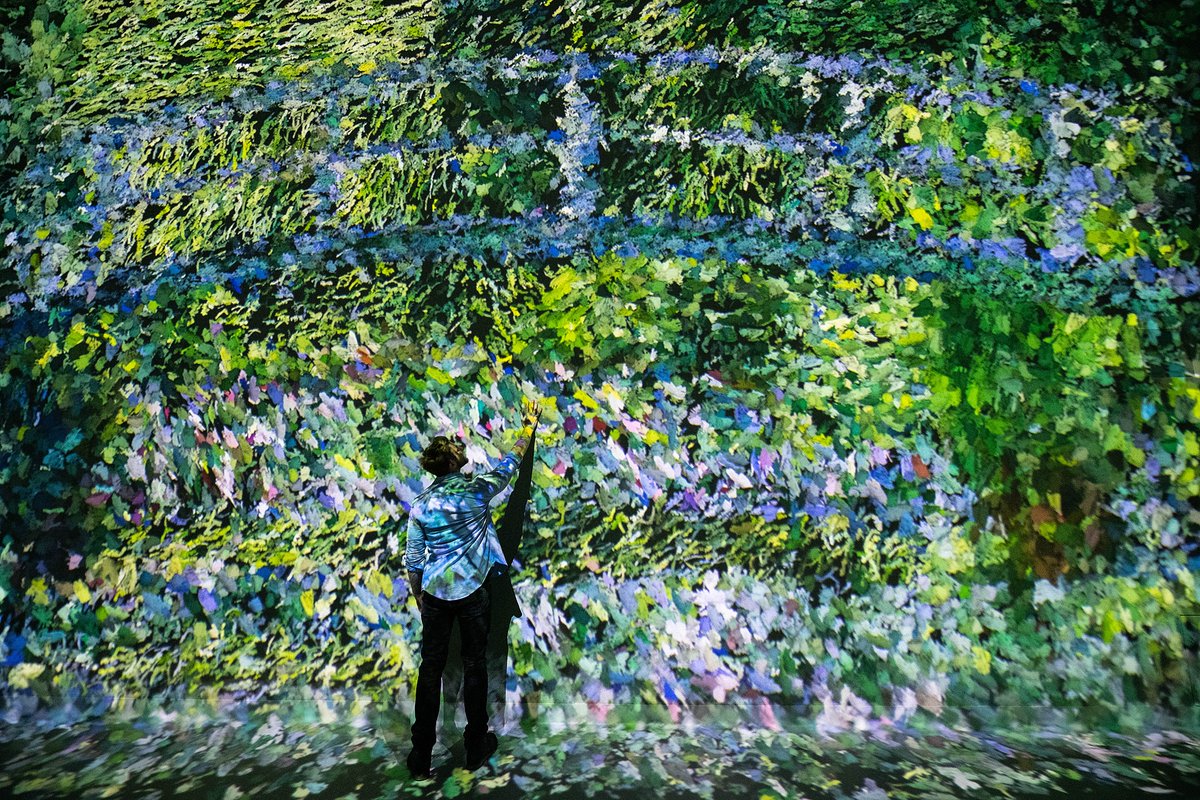 A new immersive experience @framelessldn transforms the Impressionist paintings of Van Gogh, Monet and Morisot with animated brushstrokes and splashes of colour. Opening at a new gallery in @MarbleArchLDN on 7 October: bit.ly/3fnUsjd
