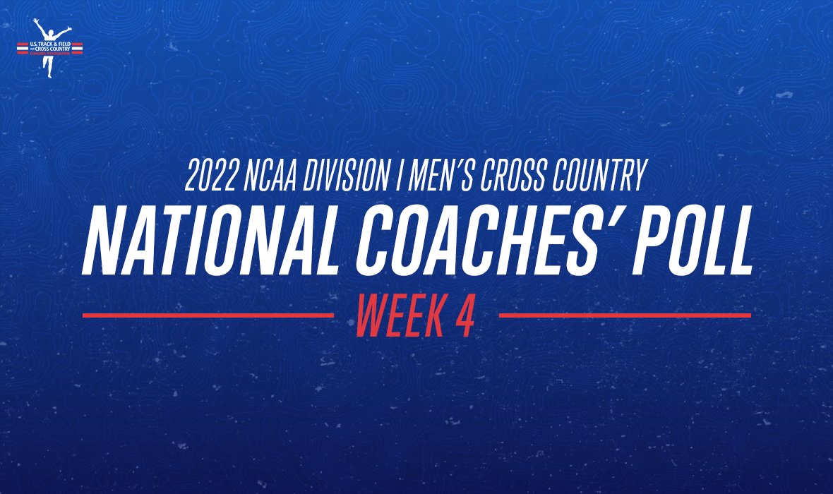 One through eight? Not so much.

Nine through 30? Now we're talking.

Here is the newest edition of the <a href="/NCAATrackField/">NCAA Track & Field</a> DI Men's Cross Country National Coaches' Poll, which saw a good bit of movement in Week 4.

The #RunToStillwater continues!

ustfccca.org/2022/10/featur…