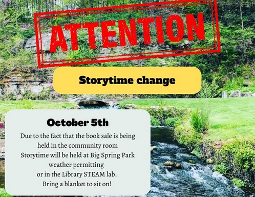 NNCL_Library's tweet image. Attention - - - storytime change...