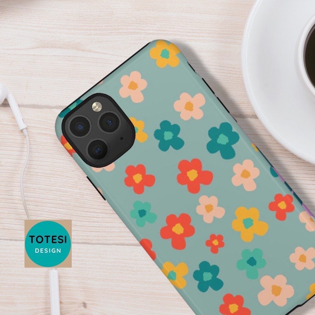 Totesi3's tweet image. Hippie Flower iPhone case  11 12 13 Pro Max-  Google Pixel 6 - Tough Case tuppu.net/5336661b #Etsy #TotesiDesign #GooglePixelCase