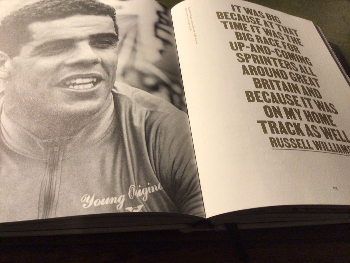 #BHM 🇬🇧history. Learn about the career x18🇬🇧champ Russell Williams @VCLondres legend, and early coach/mentor of @SirWiggo 👉🏾Black Champions in Cycling exhibition @GuildfordLib 1st-31st Oct @sportsbookaward CYCLING BOOK OF THE YEAR 2022👉🏾rapha.cc/gb/en/shop/des… @BlacAwards