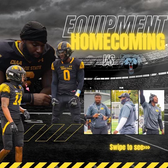 Bowie State Football Equipment tweet media