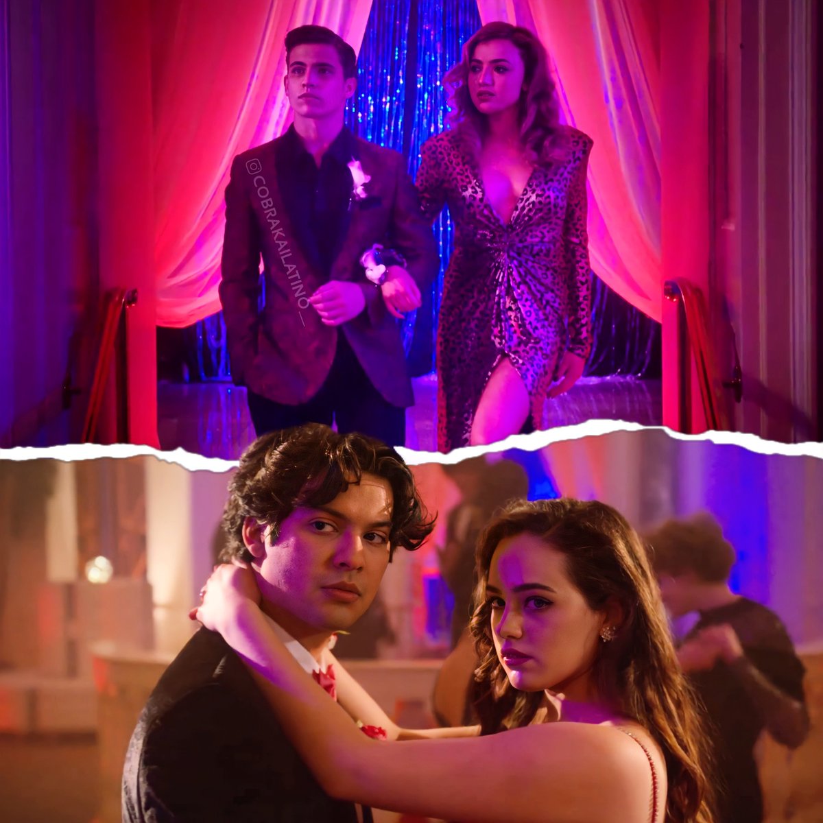 AdamantLuthor's tweet photo. I'm sorry but the four of them are dating each other. #CobraKai #Samtory #Kiaz https://t.co/U0JxaLAxga