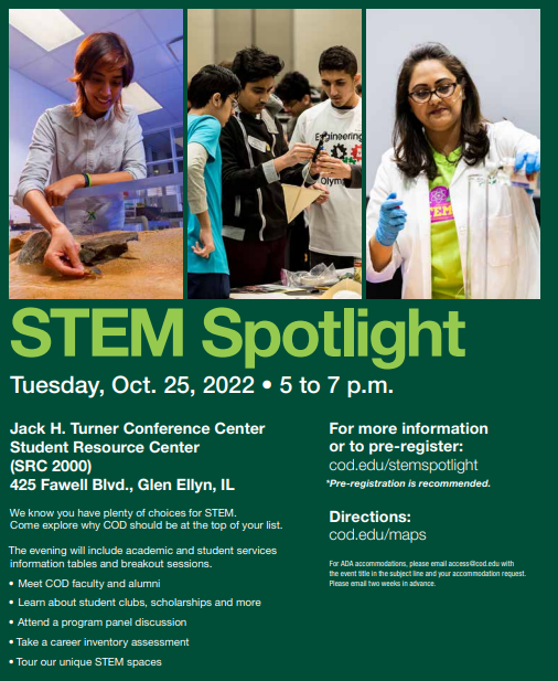 WNScience's tweet image. STEM Spotlight Tuesday 10/25/22 5 to 7 pm