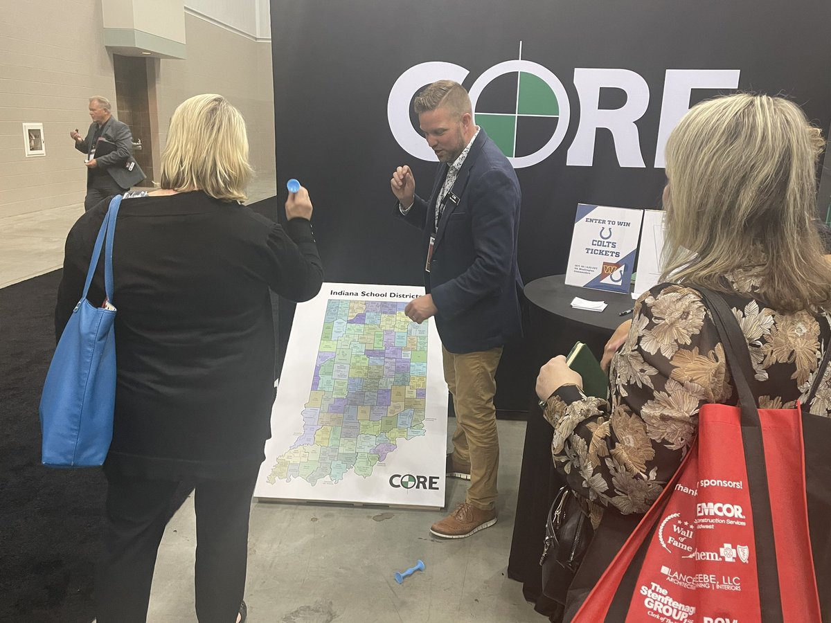 IAPSS_ORG's tweet photo. Between sessions, #INFallCon22 attendees visit the exhibition hall. Thank you to all of the vendors who are here supporting our conference and the work of Indiana school districts! https://t.co/zwKImZIEnX