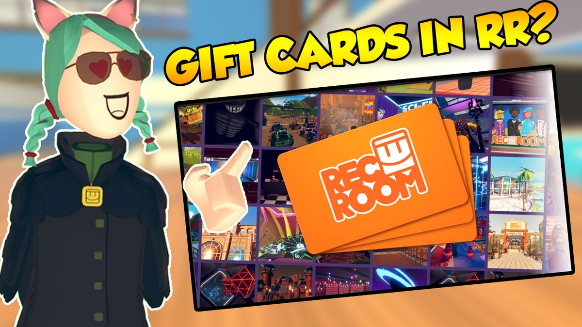 TarapeuticVR's tweet photo. Rec Room has GIFT CARDS now! Huge news and very long overdue! I'm excited! https://t.co/MxHC7rhd9J
#recroom #giftcards #freevrgame #recroomgiftcard #recroomnews #vr #gaminggiftcard https://t.co/OsB0M0gyLo