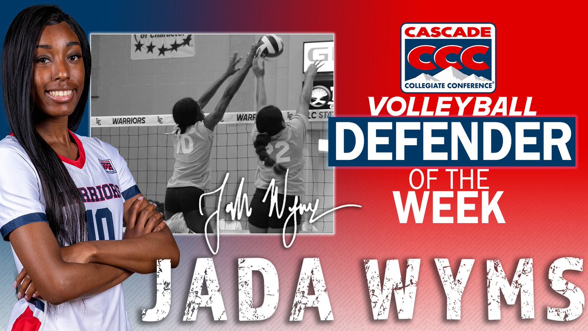LCWarriors's tweet photo. Congrats to @lc_state Volleyball's Jada Wyms on being voted the CCC Defender of the Week! She had 11 blocks over the weekend to go with 18 kills. https://t.co/RE9kIuL87m
