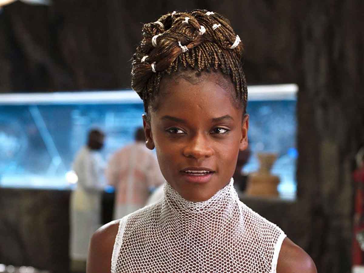 Letitia Wright (Shuri) Black Pantera