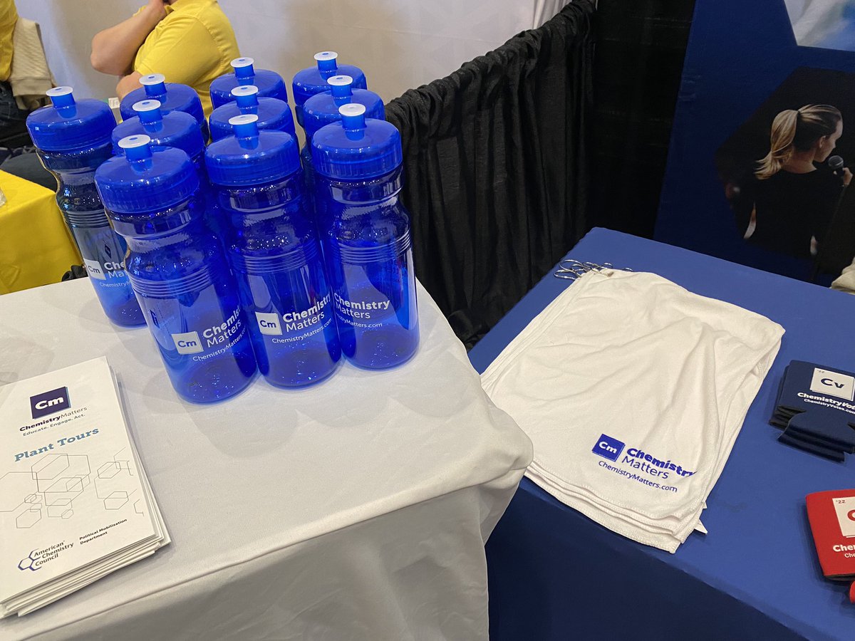 AmChemMatters's tweet photo. At #PolyCon22?
Stop by the #ChemistryMatters booth, where you can…
1️⃣ Grab some #Swag
2️⃣ Learn how we can help your organization form relationships with elected officials
3️⃣ Visit https://t.co/cy4qyZQhJA! https://t.co/m5l3Pi4Lk8