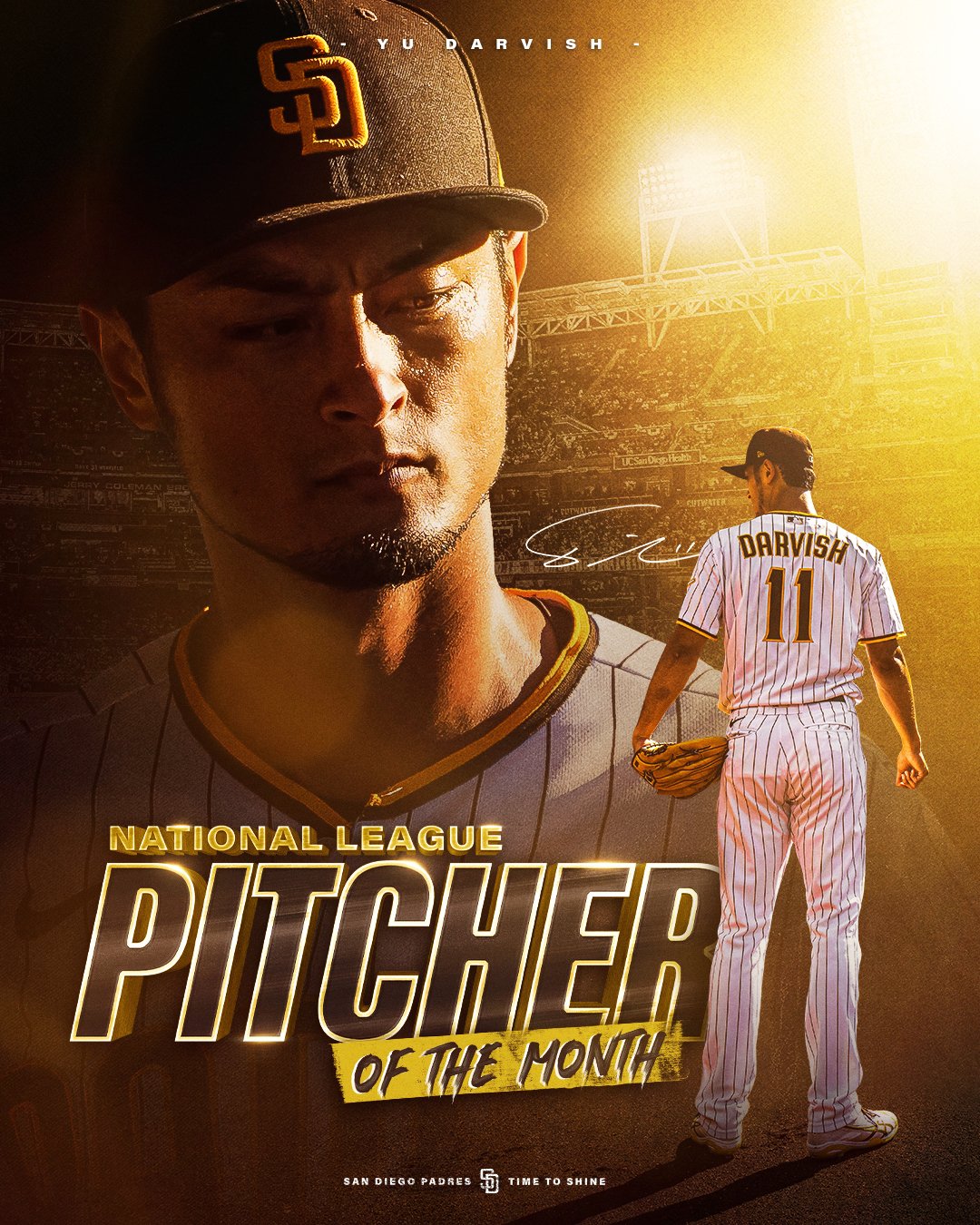 San Diego Padres on X: NL Pitcher of the Month? Yu know it