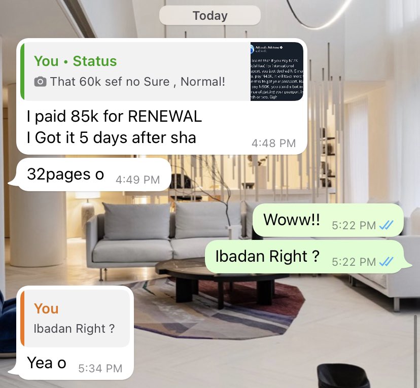 SamzyVG's tweet image. Hello @nigimmigration , These are some of the Proofs of How Heavy your Staffs Extort Nigerians On a Daily Basis. 

Intl Passport of 25k ; will be Gotten for 70,80,90,95k and even More !! 

This is Too Much, This Extortion is Crazy!

#EndExtortion 
#EndImpunity @HenshawKate