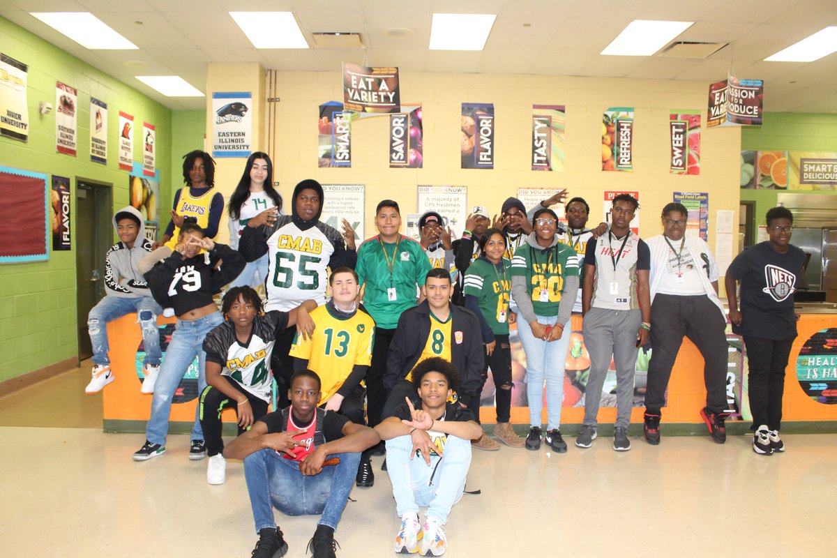 Chicago Military Academy at Bronzeville STEM (@cmabeagles) on Twitter photo HOCO WEEK 2022!!! Jersey Day!! 🦅💯🔥 #Homecoming2022 #eagles #CPS HOCO WEEK 2022!!! Jersey Day!! 🦅💯🔥 #Homecoming2022 #eagles #CPS