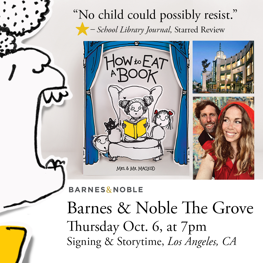 MrsandMrMacLeod's tweet photo. THIS THURSDAY!📚
FREE KIDS' EVENT!!!🎟🎉
GAMES, PRIZES & ACTIVITIES
Bring your kids, meet the authors and come celebrate the release of HOW TO EAT A BOOK!
#LA #kids #booksigning #LAEvents #howtoeatabook #booktwt https://t.co/CQvVFZuwwy