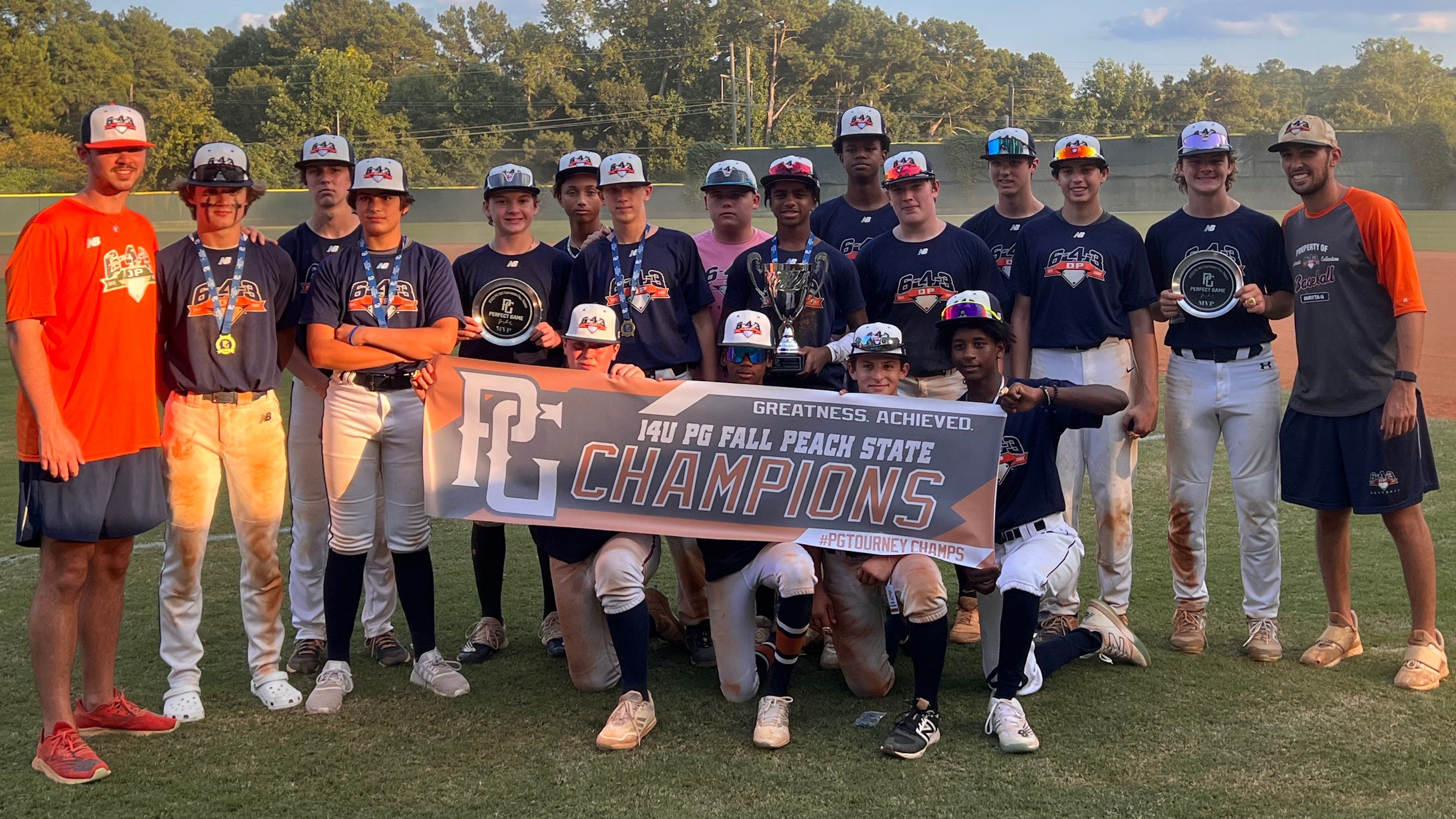 6-4-3 DP Baseball on Twitter: "ICYMI - Congratulations to the 6-4-3 DP Cougars 14U squad for winning the 14U PG Fall Peach State Invitational earlier this month! Cougars finished weekend