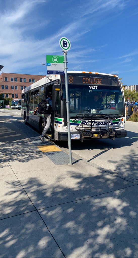 JayWasney's tweet photo. With a transit strike deadline looming in the Central Okanagan, some students at UBCO say theyโre unsure how theyโll get to classes if a strike goes through. Iโll have the full story at 5 @GlobalOkanagan #firsttransit https://t.co/XAGeSzu2Jh