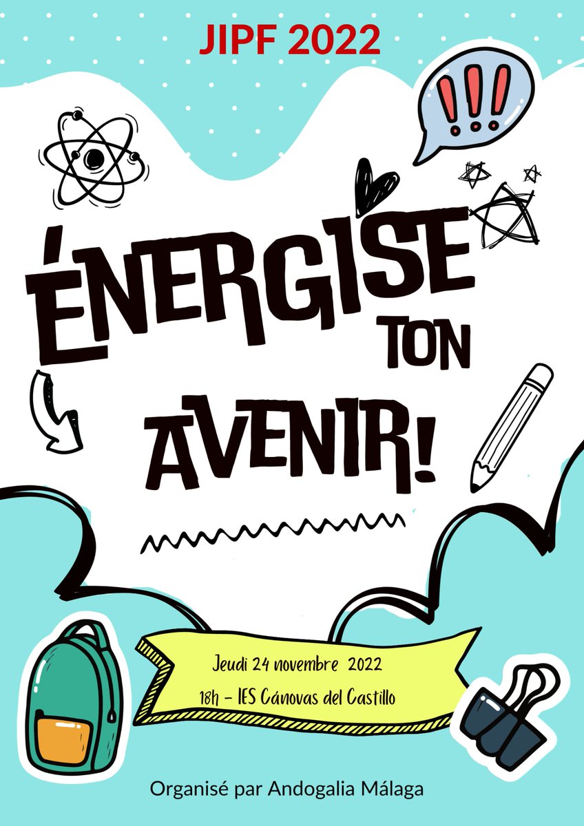andogalia's tweet photo. Andogalia Malaga organise le concours #energisetonavenir pour la #JIPF22 @FipfOrg @eidcynthia @iescanovas @feapf https://t.co/LEaEVgIL5w