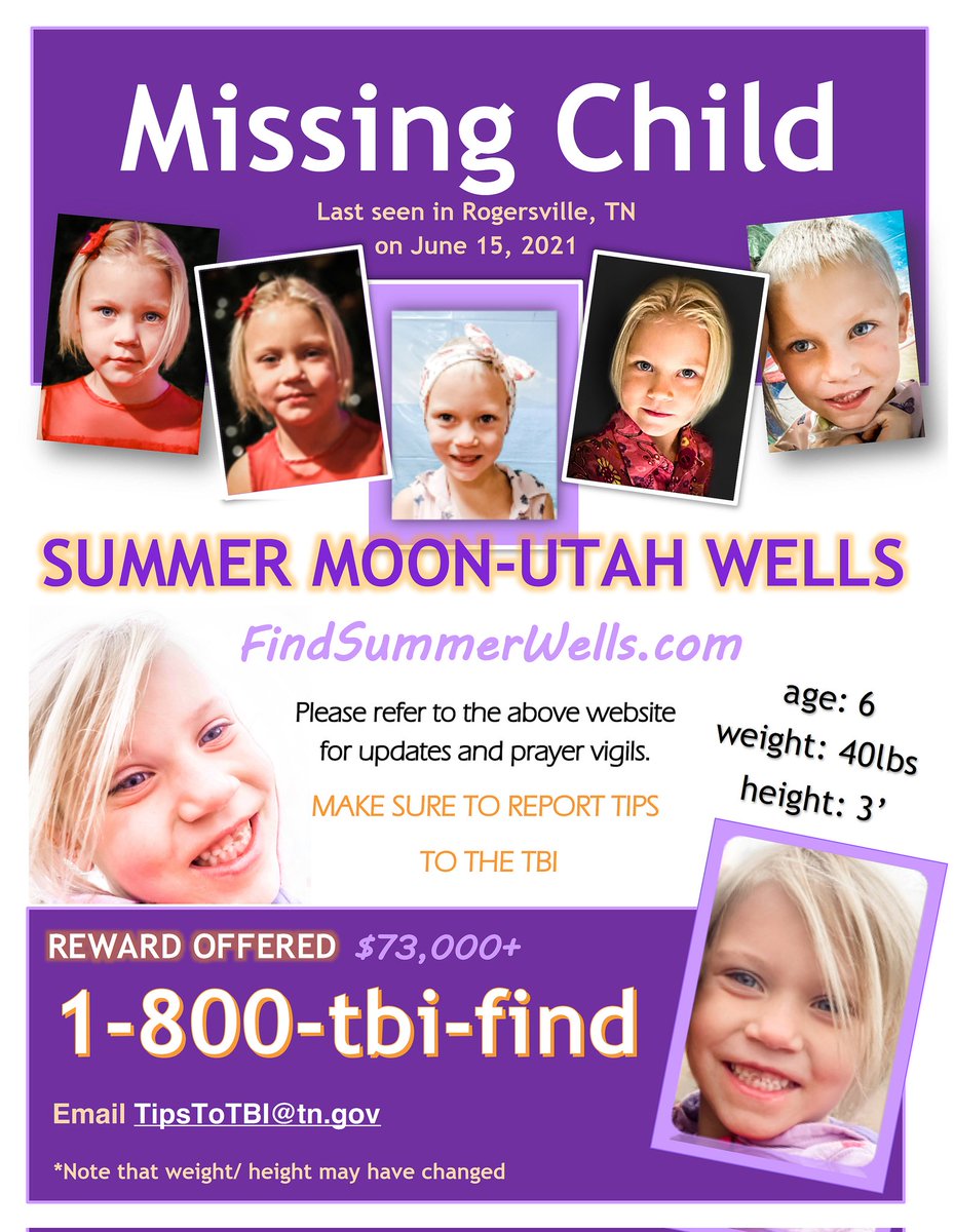 tryinsmilin's tweet photo. #SummerWells #MissingChild https://t.co/dGcvyTmdP5
