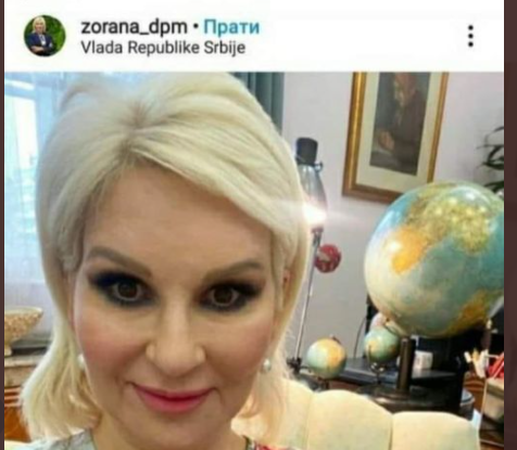 Globusari's tweet photo. @adv_djukanovic Zoka zidarka je ljubitelj Globusa
i zato je ministarka u SNS

jajasti joj globusi
ali to je zato što je reptil https://t.co/D06SI55ihD
