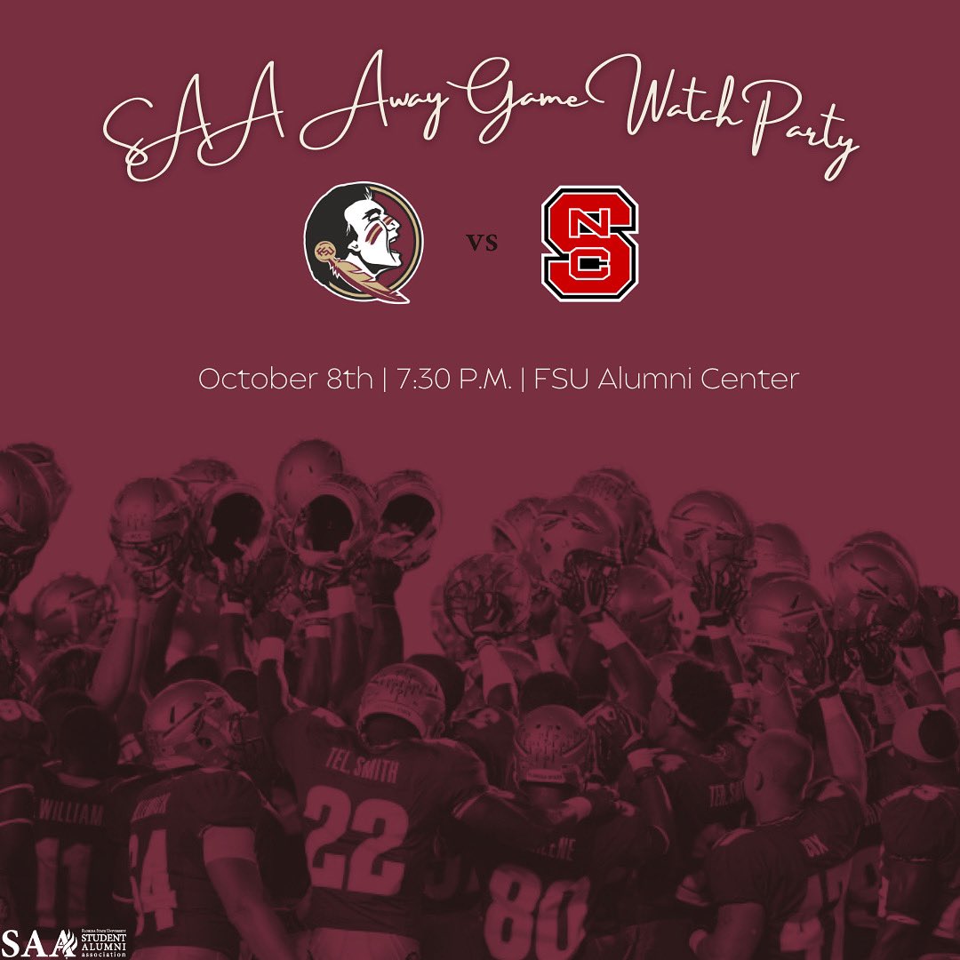 FSU Student Alumni Assocation tweet media