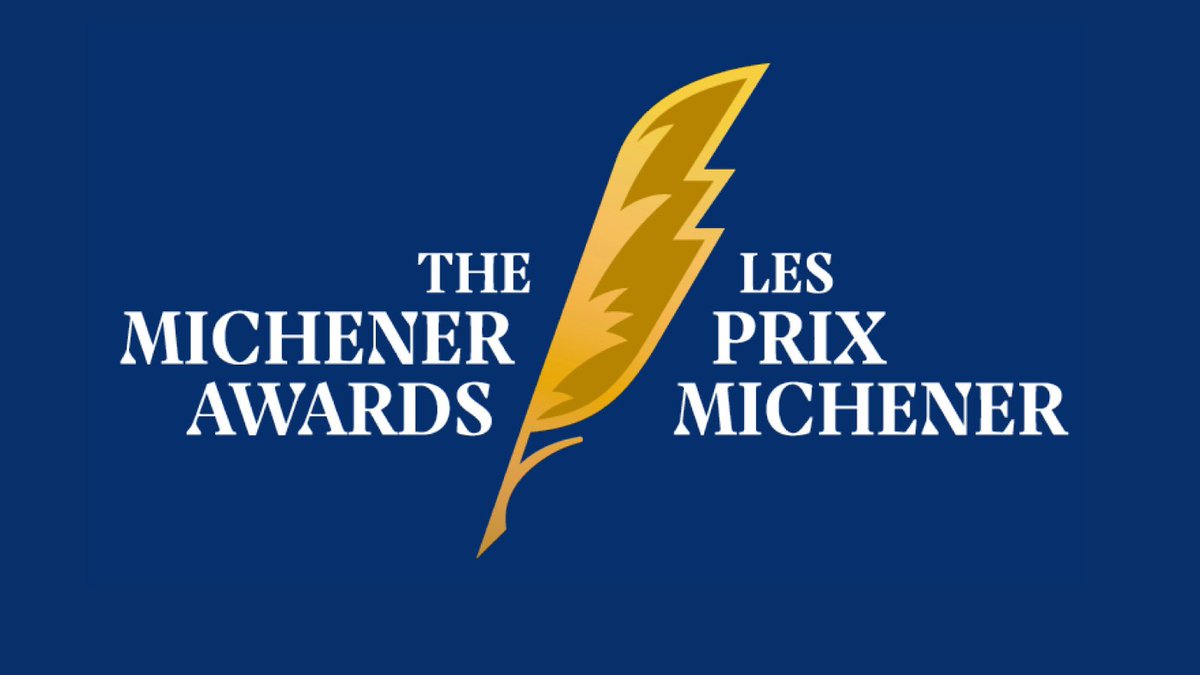 Michener_Journo's tweet photo. #NationalNewspaperWeek celebrates and recognizes the role that newspapers play in providing Canadians with credible, factual news.
 
Public service journalism is a key component of a healthy democracy–the Michener Awards recognize some of the best journalism in Canada annually! https://t.co/wHonyEqD52