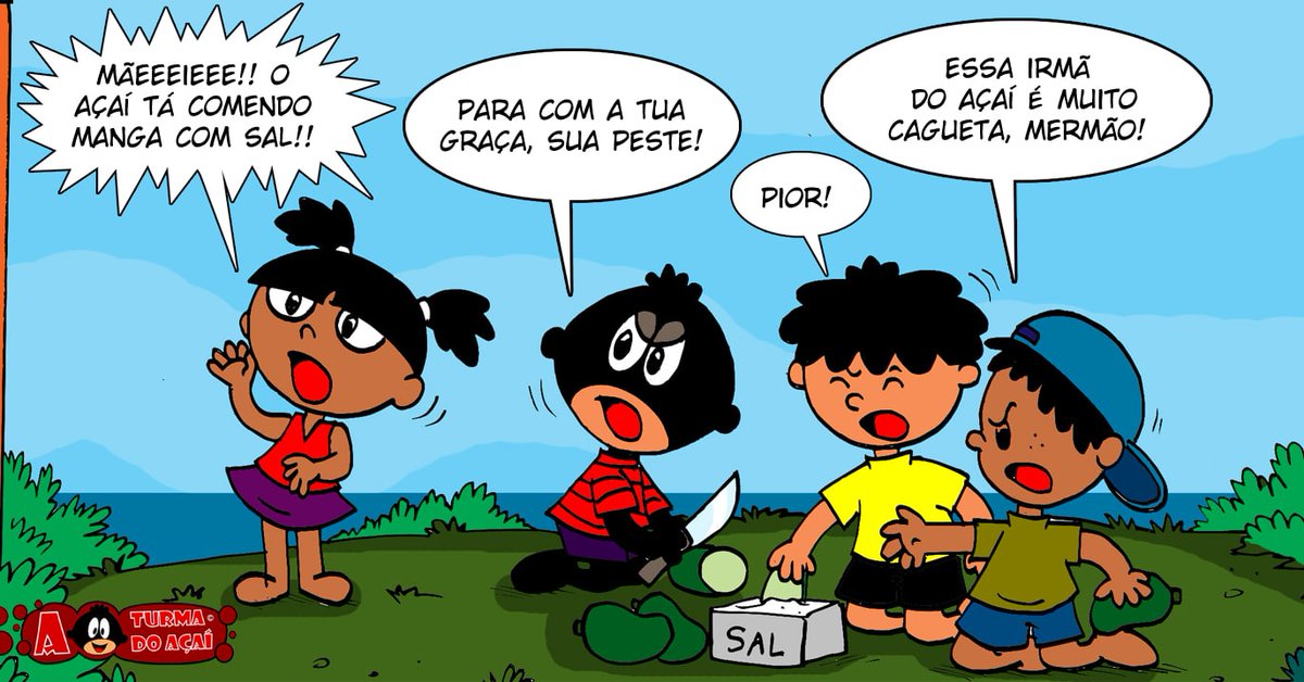 ATURMADOACAI's tweet photo. #ATurmadoAçai #quadrinhos #cartoon #humor https://t.co/6Jg3Yz0z6Y