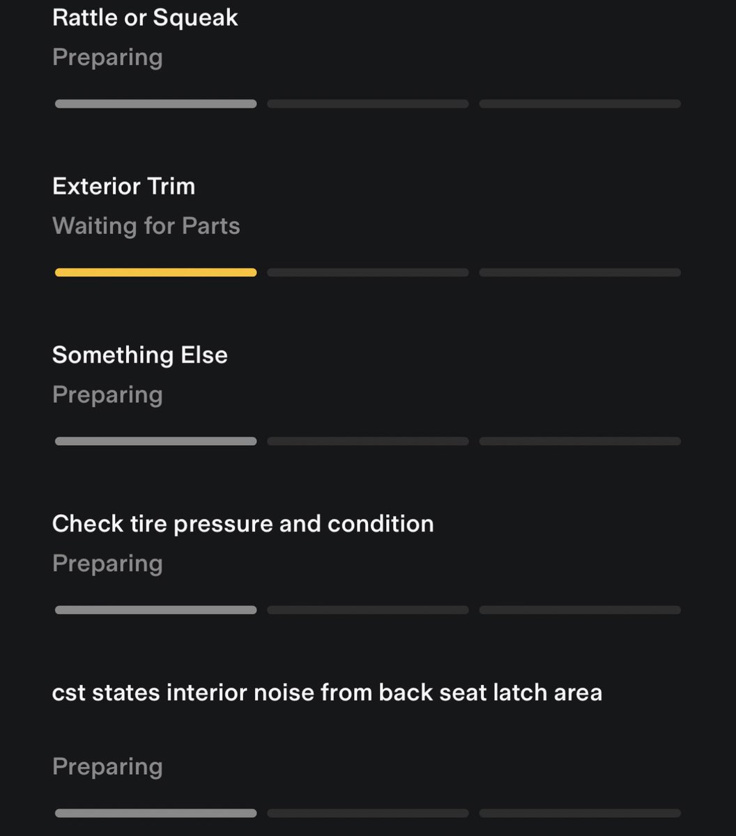Zack on Twitter "This is new on the Tesla app! Shows the status of