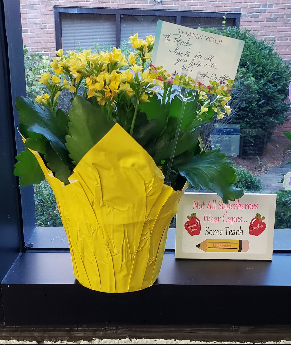 My principal is the best! She not only appreciates her staff but shows it! Thank you <a href="/LibraLBrittian/">Libra L. Brittian</a>  for just simply being YOU!