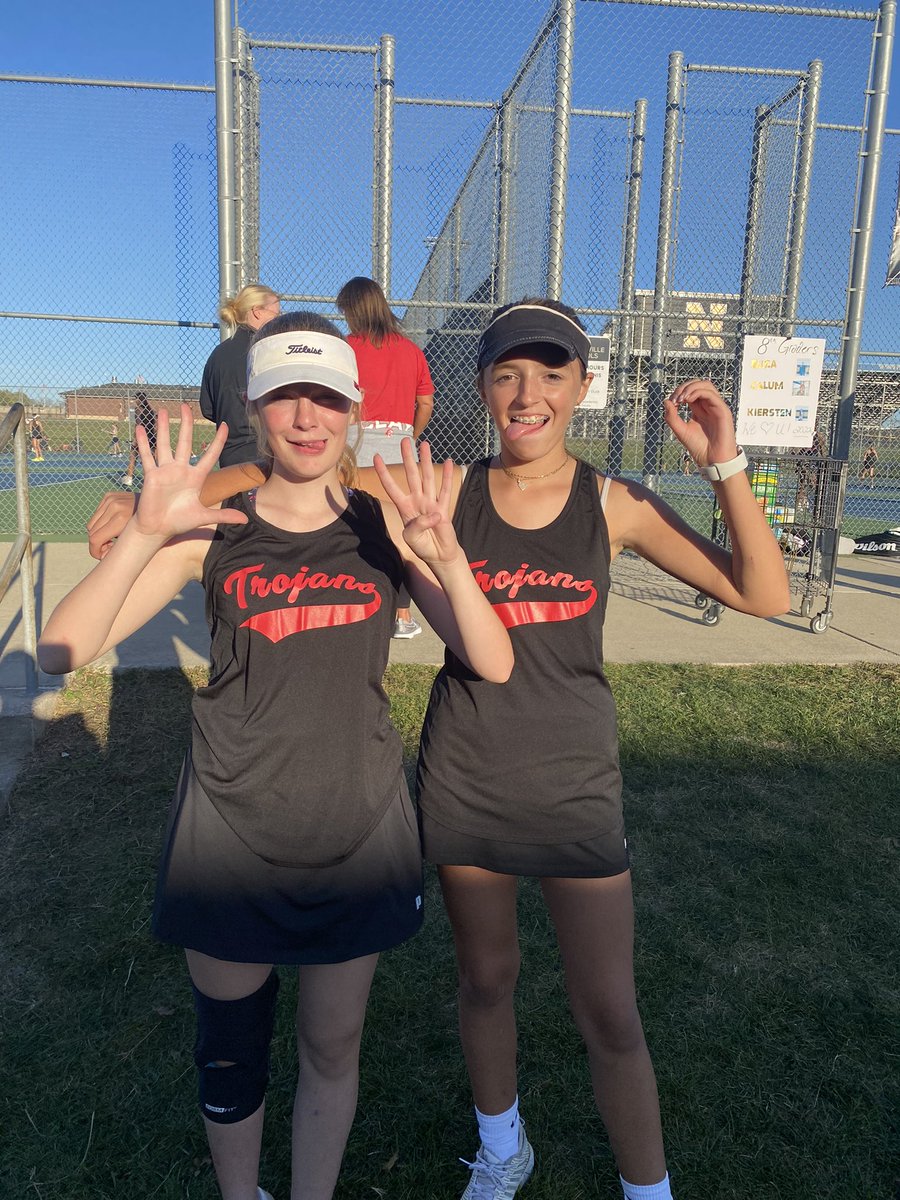 joethompson_27's tweet photo. They finished 9-0 on the season. That’s a wrap for 3 great years of middle school🎾 Special thanks to @ClayMSAthletics https://t.co/0KHCx98LTW