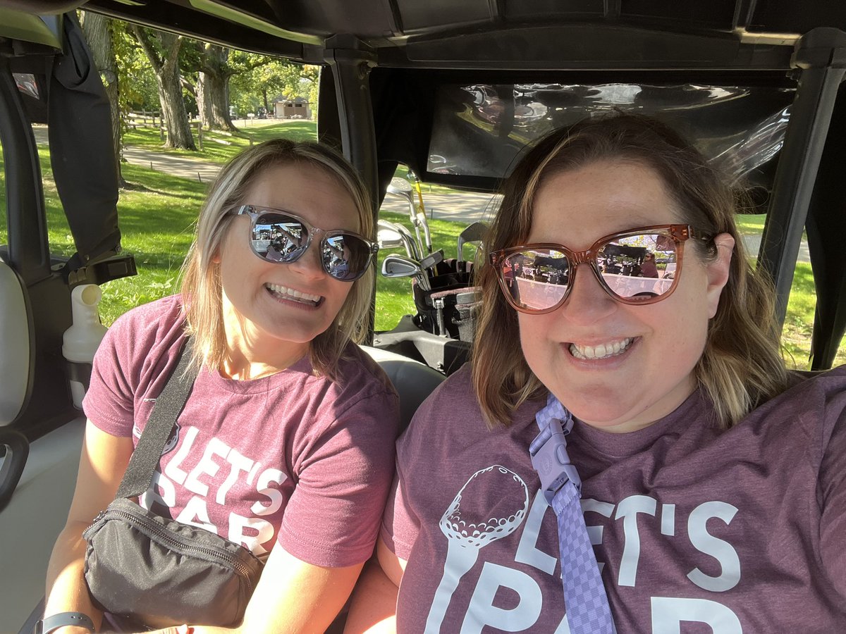 Let’s ParTee! We had so much fun supporting <a href="/EKGsforEGK/">EKGsForEGK</a>! Who will join us next year??  #teedoff #CASEeffect <a href="/CASEDupage/">Dr. Mary Furbush</a> <a href="/NikkiN_SLP/">nikki norman</a> <a href="/TKunceSLP/">Tracy</a>