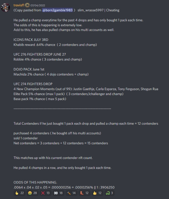 ZukCollections's tweet photo. Making a thread about someone who exploited @gigantik_ which powers many @hellodapper products.

This was First reported 7/3/2022 and was ignored.

Main Account - 0x4574a84b50feba46

#2 - 0xbc1905261efb256c
#3 - 0x91c32f6ff8acc1cf
#4 - 0xb5f9bb19a15a9fe9
#5 - 0x4465ad0263166b5d https://t.co/QpWO0kMFNb