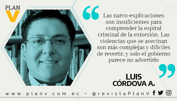 revistaPlanV's tweet photo. #IdeasPlanV | La extorsión y las violencias que se avecinan
La nueva columna de #opinión de @LuisCordovaAlar en:  https://t.co/HvMtOcNjFH https://t.co/FXJJTk6j0l