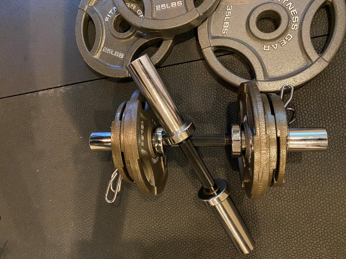 I got myself some new toys for my home gym. Loadable dumbbells are a good idea for anyone looking to maximize the cost-efficiency of gym equipment. I suppose they are a bit clunky though...