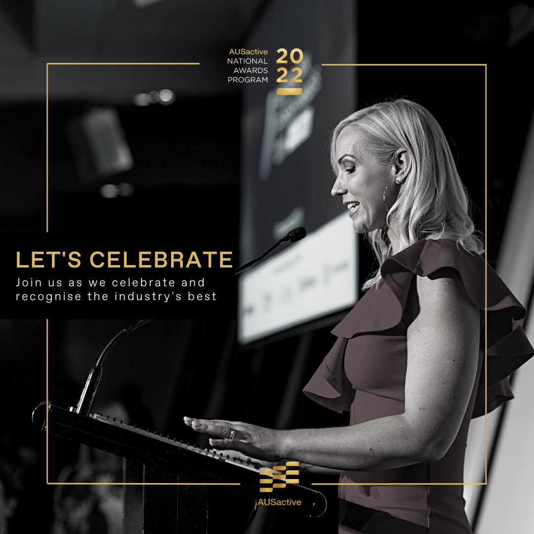 🌟 Let's Celebrate! 🌟

Join us as we celebrate and recognise the industry's best! Hurry, Tickets are almost sold out! 

🌟 Secure your ticket now: bit.ly/3R4WodO

#AUSactive #AUSactiveAwards #TicketsAreNowLive #ausactiveawards2022