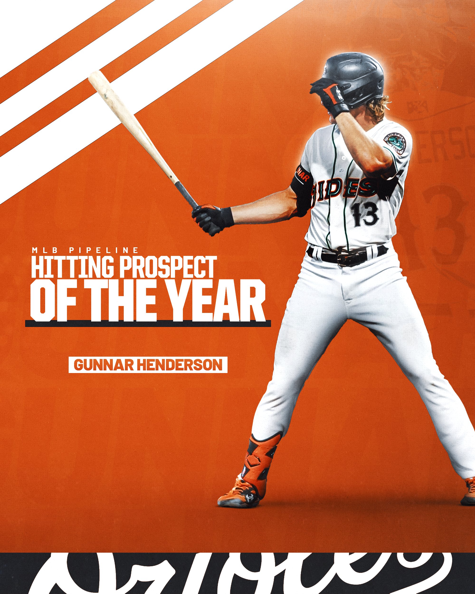 Orioles Player Development on X: No surprise here 😏 Gunnar Henderson has  been named @MLBPipeline's Hitting Prospect of the Year!   / X