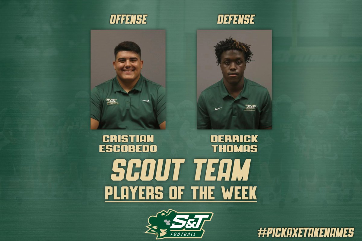 Miners_FB's tweet photo. Week 5 Awards ⛏️
#PickAxeTakeNames https://t.co/nrTwKZsUxs