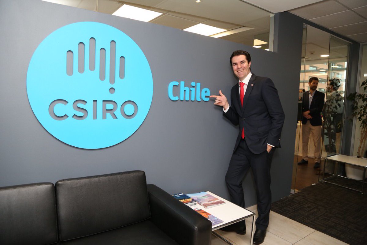 TimWattsMP's tweet photo. @CSIRO’s Data Cube Chile aims to revolutionise the use of earth and marine observation data in Chile. Today I helped launch this collaborative platform, which will leverage satellite data to solve global challenges - bushfires, climate and flood mapping are all on the agenda ✅ https://t.co/n0Uw5Ry1Fe