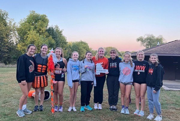 LWWAthletics's tweet photo. Congratulations to the girls cross country team for coming in 2nd place at the Will County Invite! Gianna, Annie and Chloe finished in the top 10 for varsity.  Sophia and Celest in the top 10 in the fresh/soph race. 
#GoWarriors https://t.co/tgbgoxNIr1