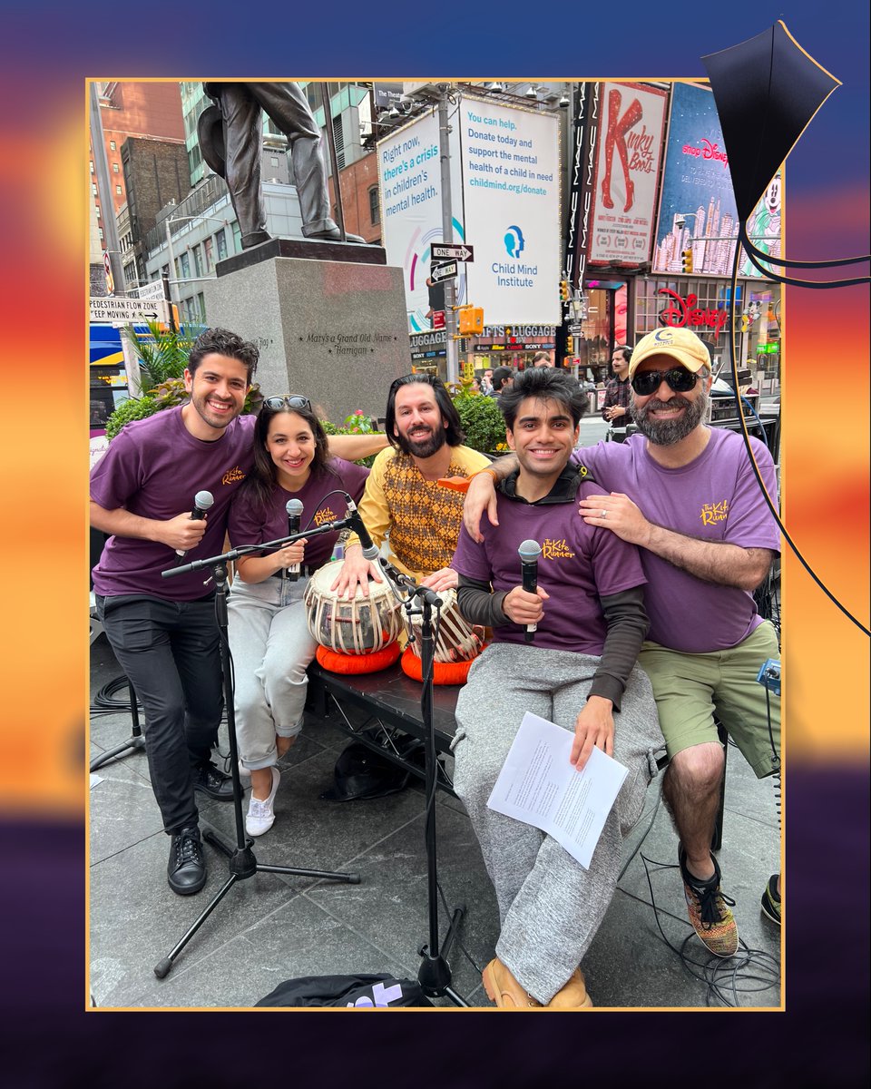 kiterunnerbway's tweet photo. Throwin' it back to when we were preparing for @walkwithamal's visit to Times Square a couple of weeks ago. That day was pure magic. You are welcome here, Amal! https://t.co/2uTWHdvaIa