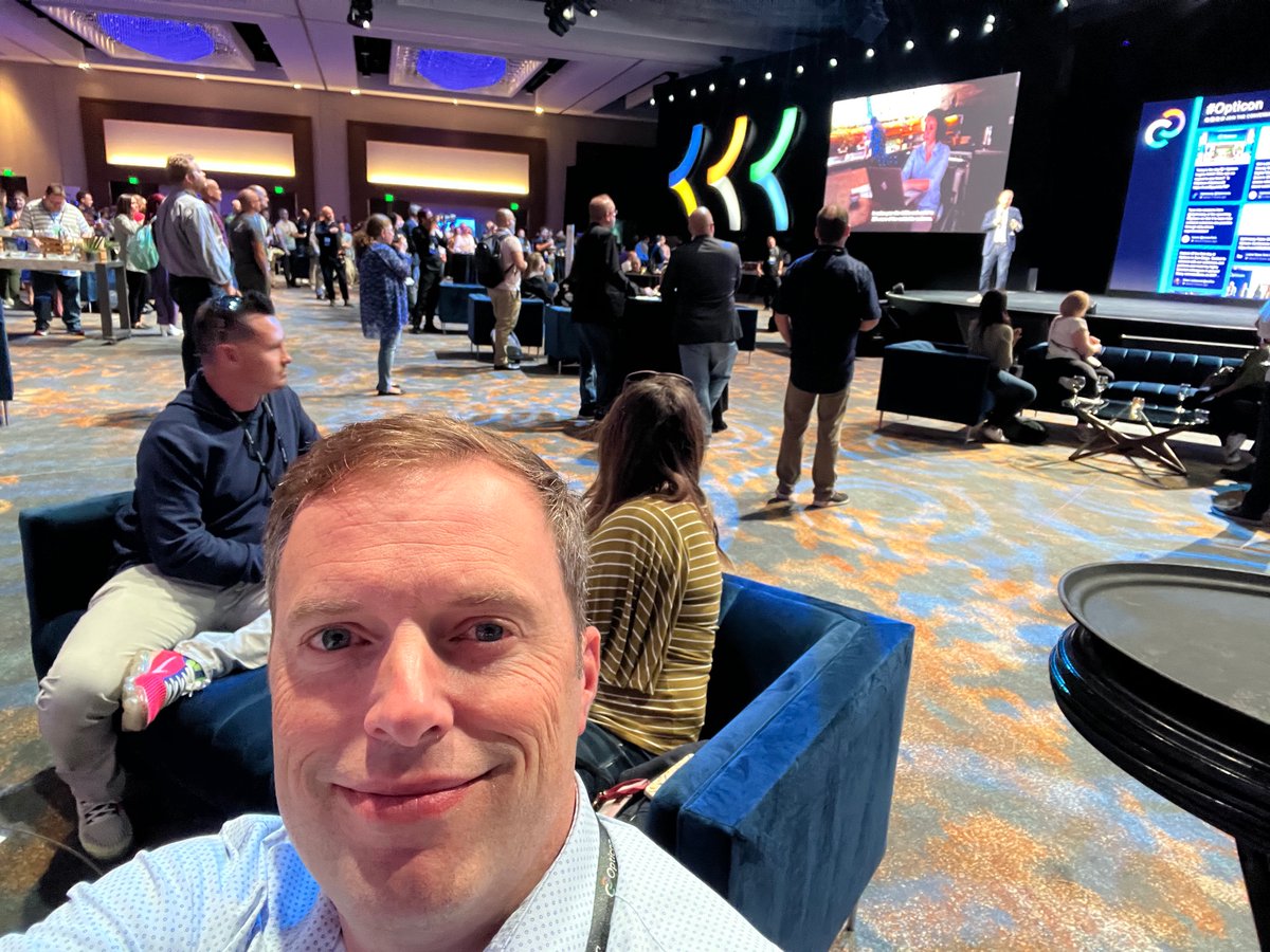 Excited to be at #Opticon in San Diego. Let me know if you are here too.