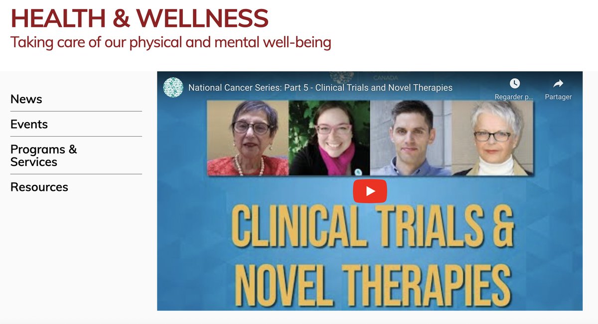 Here's a link for the session on cancer clinical trials &amp; novel therapies for the Canadian Ismaili community in 2021. Team teaching with Dr. David Cescon &amp; Judy Needham. 
iicanada.org/videos/health-…
#cancer #clinicaltrials #DrDavidCescon <a href="/PMResearch_UHN/">Princess Margaret Cancer Centre Research</a> #JudyNeedham #ShamimJivani