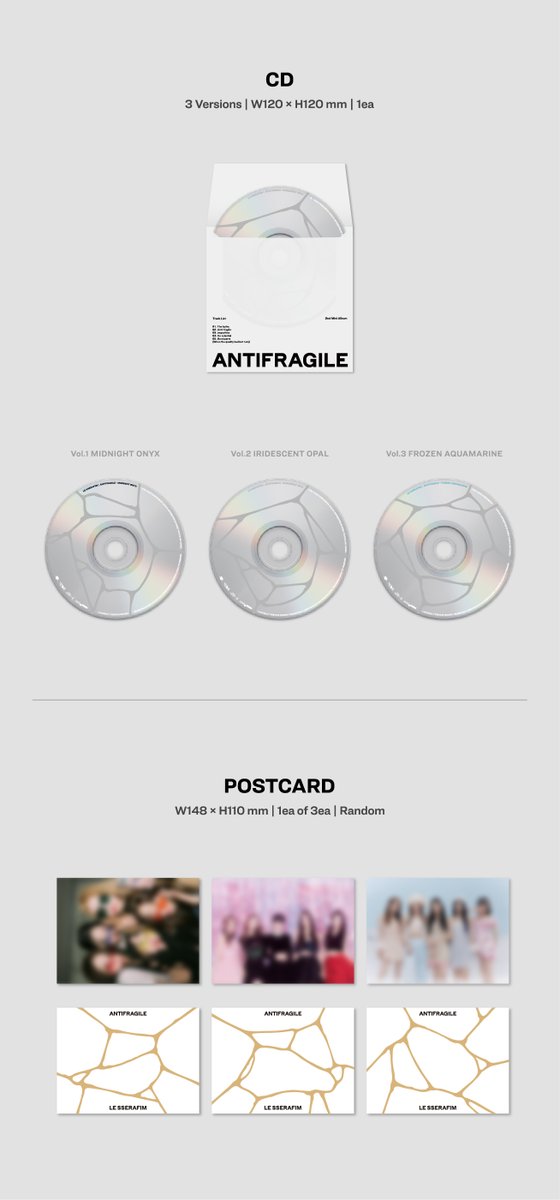 le_sserafim's tweet photo. [NOTICE]

LE SSERAFIM ‘ANTIFRAGILE’ 예약 구매 안내 (+ENG/JPN/CHN) (+1004)

https://t.co/sylxVGn93k

#LE_SSERAFIM #르세라핌 https://t.co/HFt8rBU63R