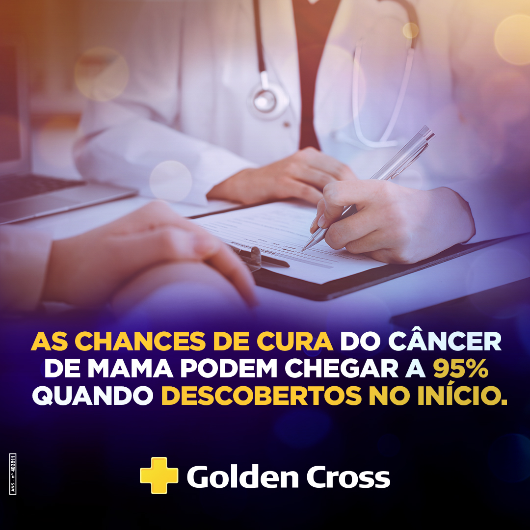 O Outubro Rosa é uma campanha criada para conscientizar e divulgar informações sobre o câncer de mama.
​
A Golden Cross está sempre ao lado das nossas clientes, com informação de qualidade e os melhores serviços para que as mulheres vivam com mais saúde e qualidade de vida.