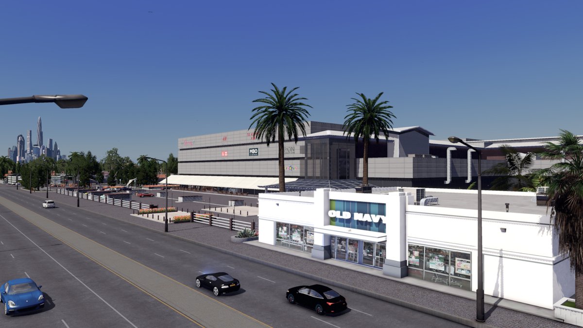 Checomx18's tweet photo. Have you ever visited the Old Navy store? now your citizens in @CitiesSkylines  can do it.

"Old Navy" available on Workshop! Check the link below👇 https://t.co/FFpte0Xo2T
