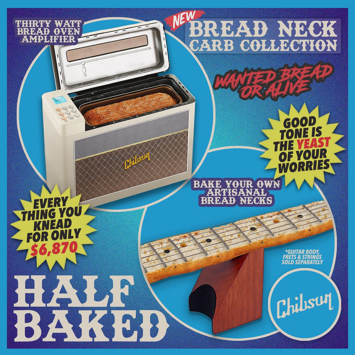 ChibsonUSA's tweet photo. Bready Steady Go!
Originally Published July 2020 ๐๐ฅ
#chibson #guitar #bread #breadoven #davidgates #carb #guitarplayer #guitarnerd #gearybusey #onlyachibsonisgoodenough https://t.co/xFyupJIoux