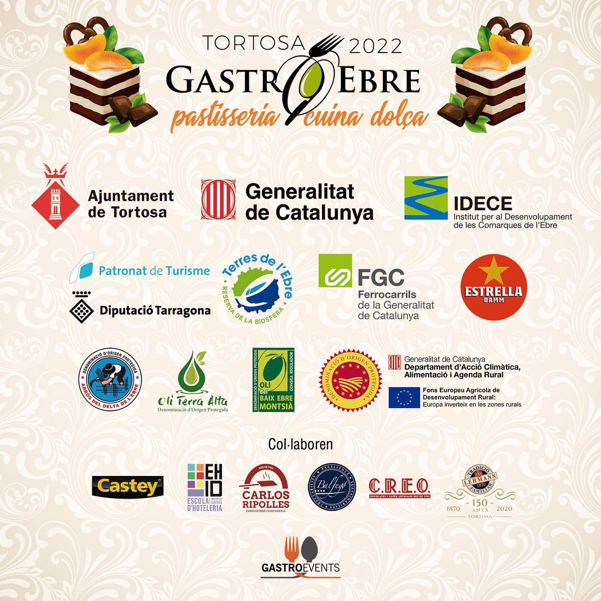 gastroevents's tweet photo. ⭐️ Un any més, torna GastroEbre!!, i aquesta 5a edició se celebrarà a Tortosa, la capital del Baix Ebre, els dies 23, 24 i 25 d'octubre 🤩
#gastronomia #gastroebre #gastroevents #gastronomy #ebre #gastronomy #gastropost #showcooking #catalunyaexperience #gourmet #cuina https://t.co/34YVbItmjP