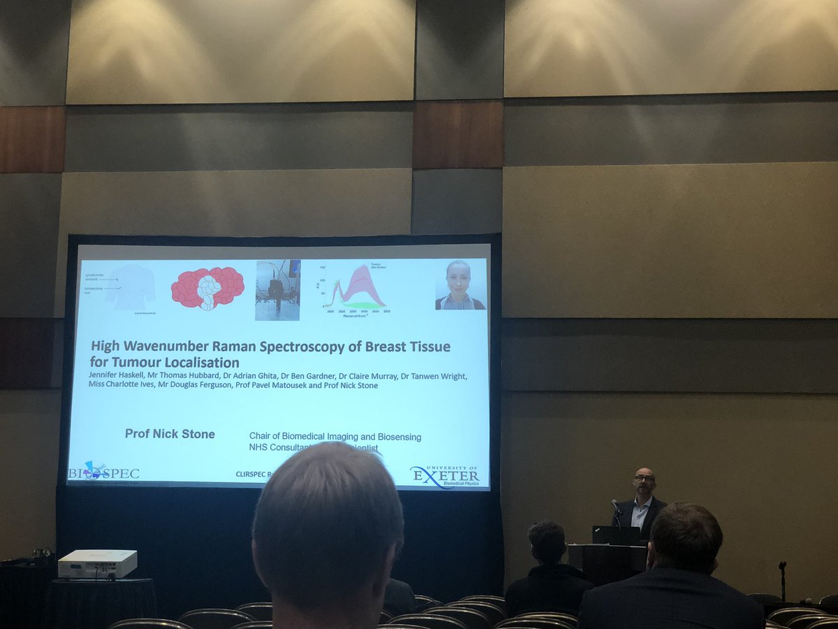 <a href="/profnickstone/">Prof Nick Stone 🩺🔦🔬🌈📸💻🧠🧬🚦</a> talking about importance of water in Raman <a href="/BioSpecExeter/">BioSpec Exeter</a> #scix2022